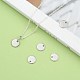 304 Stainless Steel Stamping Blank Tag Flat Round Charms Pendants(STAS-Q171-04)-5