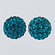 Pave Disco Ball Beads(X-RB-A130-10mm-21)-1