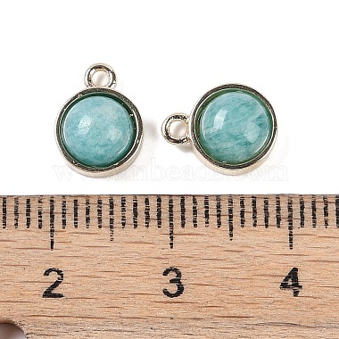 Natural Amazonite Pendants(G-K372-03G-01)-3