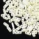 2-Hole Opaque Glass Seed Beads(SEED-S023-04I)-1