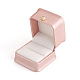 Подарочные коробки кольца из искусственной кожи(LBOX-L005-A01)-3