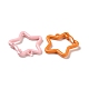 Spray Painted Alloy Key Snap Hook Clasps for Keychains(FIND-L016-02)-2