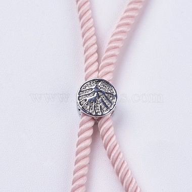 Nylon Twisted Cord Bracelet Making(MAK-F018-13P-RS)-2