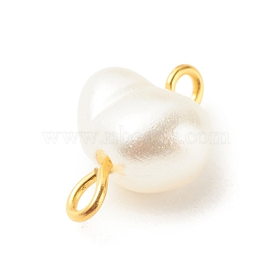 ABS Plastic Imitation Pearl Connector Charms(PALLOY-JF01563)-5