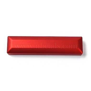 Red Rectangle Plastic Necklace Box