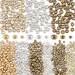 9 Style Glass Seed Beads, Metallic Colours Style, Round, Mixed Color, 12/0, 2mm, Hole: 1mm, 990pcs/box(SEED-PH0001-47)