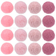 40Pcs 4 Colors Wool Felt Balls, Pom Pom Balls, for DIY Decoration Accessories, Mixed Color, 20mm, 10pcs/color(DIY-SC0022-52)