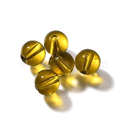 K9 Glass, Imitation Austrian Crystal Beads, Round, Dark Goldenrod, 5.5x6mm, Hole: 1.2mm(GLAA-R004-03E)