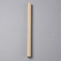 Beech Wood Craft Sticks, Solid Wood Rod, for Knitting Tapestry, Macrame, PapayaWhip, 15x1cm(WOOD-WH0022-27B)