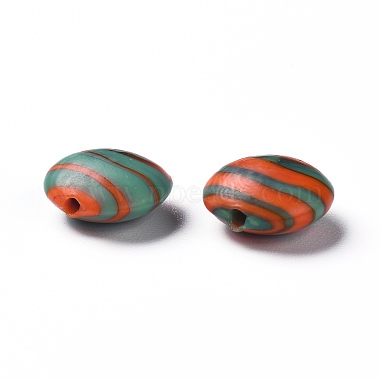 Handmade Frosted Lampwork Beads(LAMP-H058-06)-3
