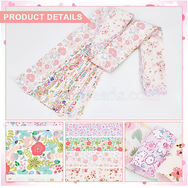 花柄の綿生地(DIY-WH0588-11A)-4