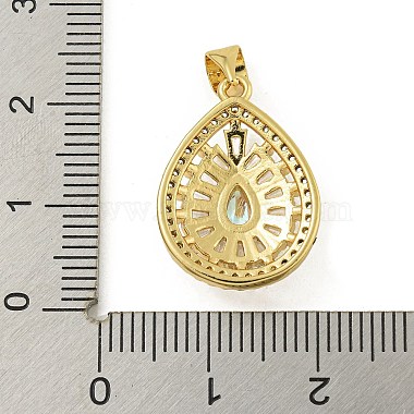 Rack Plating Brass Pave Cubic Zirconia Pendants(KK-U029-28G-04)-3