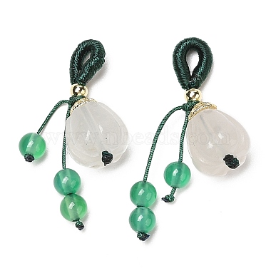 Décorations pendentif poivron en jade naturel(G-G008-04G)-2