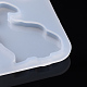 moules en silicone silhouette pendentif chien(X-DIY-I026-12)-2