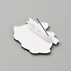 Christmas Acrylic Brooch Pin(JEWB-WH0030-12I)-2