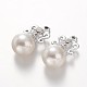 Silver Color PlatedAlloy Imitation Pearl Pendants(PALLOY-M179-25-AAA)-1