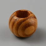 Painted Wood Beads, Rondelle Large Hole Beads, Peru, 20x15mm, Hole: 10mm(WOOD-WH0124-29)