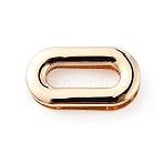 Alloy Screw-in Eyelet Grommets, Oval, for Bag Replacement Accessories, Light Gold, 2.95x1.55x0.5cm, Inner Diameter: 1.85x0.61cm(FIND-WH0136-58KCG)
