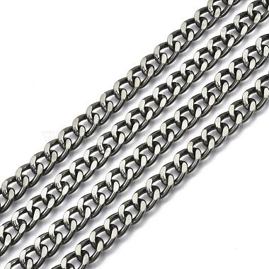 Unwelded Aluminum Curb Chains(CHA-S001-117A)-2