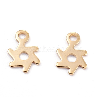 Golden Others 201 Stainless Steel Charms