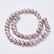 Natural Cultured Freshwater Pearl Beads Strands(PEAR-D187-12)-2