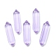 Glass Double Terminated Pointed Beads for Wire Wrapped Pendants Making(G-K007-B08)-1