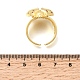 Brass Micro Pave Cubic Zirconia Cuff Open Rings(RJEW-D346-01G-01)-5