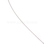 Tiger Tail Wire, Nylon-coated 304 Stainless Steel Wire, Stainless Steel Color, 18 Gauge, 1mm(TWIR-WH0001-07B)