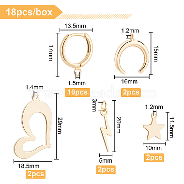 BENECREAT DIY Earring Making(DIY-BC0004-28)-3