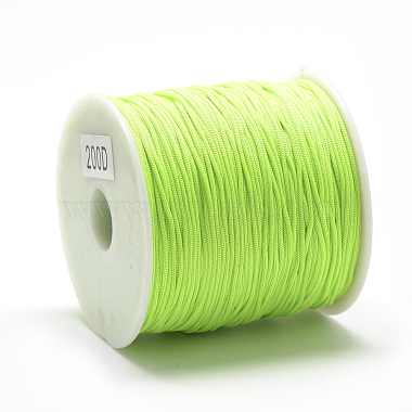 0.8mm LawnGreen Polyester Thread & Cord