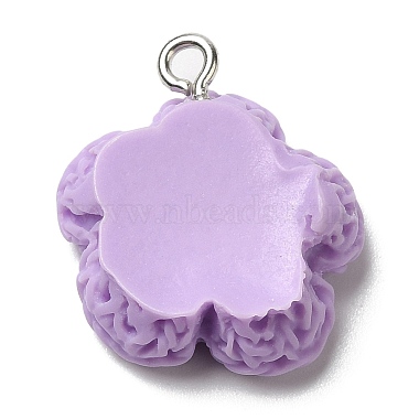 Opaque Resin Pendants(RESI-L038-01P-02)-2