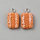 10Pcs Opaque Resin Pendants(CRES-WH0017-06F-P)-1
