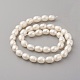 hebras de perlas de agua dulce cultivadas naturales(PEAR-G007-23)-2