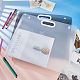 2Pcs 2 Styles PP Plastic Documents Pockets(AJEW-FH0005-86B)-5