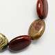 Natural Red Rainbow Jasper Beads Strands(G-S113-22)-1