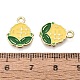 Alloy Enamel Pendants(ENAM-Q003-08G)-3