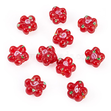 10Pcs Handmade Lampwork Beads(LAMP-TADJ0001-01A)-3