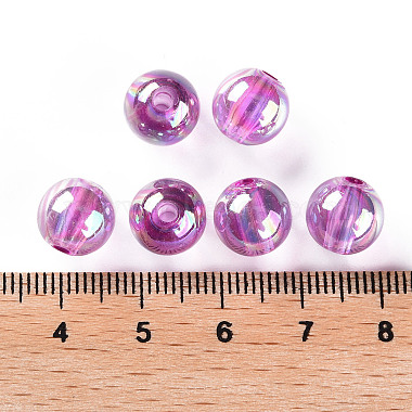 Perles en acrylique transparente(X-MACR-S370-B10mm-740)-4