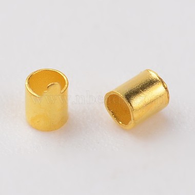 Brass Crimp Beads(X-E001-NFG)-2