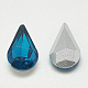 Pointed Back Glass Rhinestone Cabochons(RGLA-T082-6x10mm-14)-2