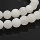Natural Round White Jade Bead Strands(G-P070-01-12mm)-1