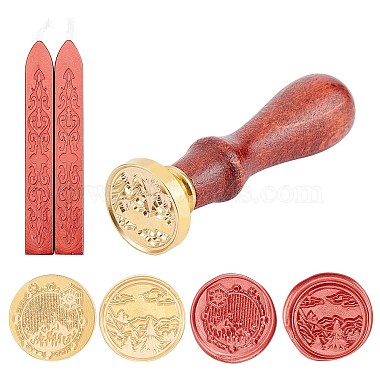 Dark Red Wax Wax Seal Stamps