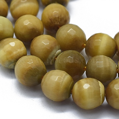 Natural Gold Tiger Eye Beads Strands(G-D0013-70B)-3