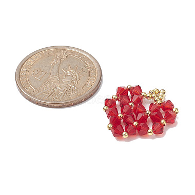 pendentifs en perles de verre(PALLOY-TA00034)-2