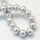 Baking Painted Pearlized Glass Pearl Round Bead Strands(HY-Q003-10mm-62)-4