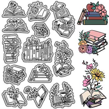 Custom PVC Plastic Clear Stamps, for DIY Scrapbooking, Photo Album Decorative, Cards Making, Stamp Sheets, Film Frame, Book, 160x110x3mm