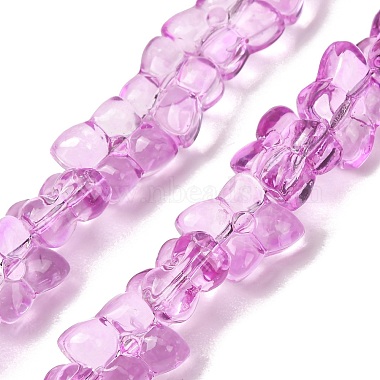 Transparent Glass Beads Strands(GL-CBAAE04-01G)-1