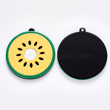 Cellulose Acetate(Resin)Pendants(X-KY-R017-15B)-2