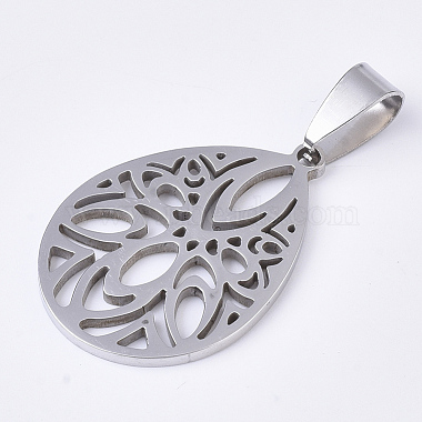 Non-Tarnish 201 Stainless Steel Pendants(STAS-N089-01P)-2