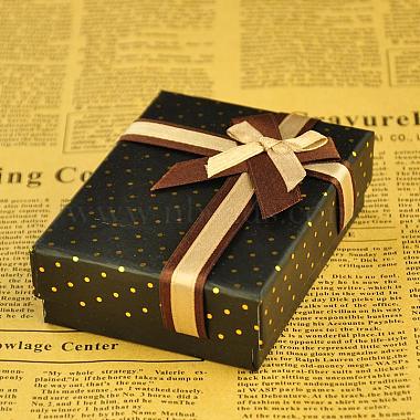 DarkGreen Rectangle Paper Jewelry Box